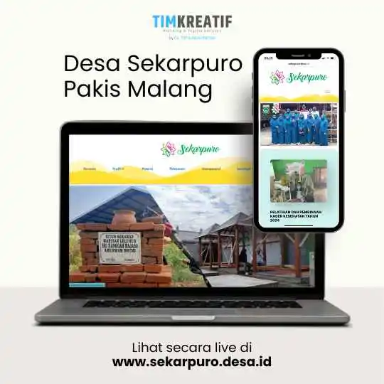 Demo Website Desa Sekarpuro Pakis Malang